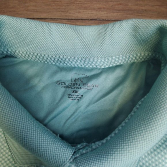 Golden bear Performance Polo Shirt size XXL - Picture 6 of 6